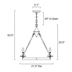 Best deal 🥰 Hartwell 6-Light Antique Black Modern Farmhouse Round Candlestick Chandelier with Brass Candle Sleeves by Edvivi 🥰 -Deals Edvivi || Atlas Store antique black edvivi chandeliers epc5105bk 66 1000