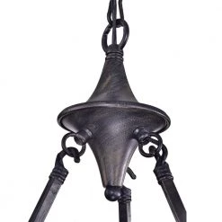 Best deal 🥰 Hartwell 6-Light Antique Black Modern Farmhouse Round Candlestick Chandelier with Brass Candle Sleeves by Edvivi 🥰 -Deals Edvivi || Atlas Store antique black edvivi chandeliers epc5105bk 76 1000