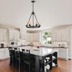 Best deal ๐ฅ Hartwell 6-Light Traditional Antique Black Industrial Wheel Chandelier with Clear Amber Glass Shades by Edvivi โ 27 Best deal ๐ฅ Hartwell 6-Light Traditional Antique Black Industrial Wheel Chandelier with Clear Amber Glass Shades by Edvivi โ -Deals Edvivi || Atlas Store antique black edvivi chandeliers epc5125bk 31 1000