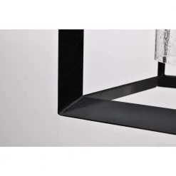 Deals 🥰 Richard 5-Light Antique Black Rectangular Kitchen Island Chandelier with Seeded Glass Shades by Edvivi 🔔 -Deals Edvivi || Atlas Store antique black edvivi chandeliers epd6265bk 66 1000