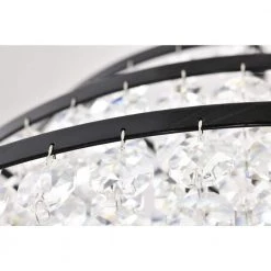 Discount ❤️ Arietta 6-Light Antique Black Modern Glam Chandelier with Tier Cascading Crystals by Edvivi ✔️ -Deals Edvivi || Atlas Store antique black edvivi chandeliers epj3655bk 66 1000