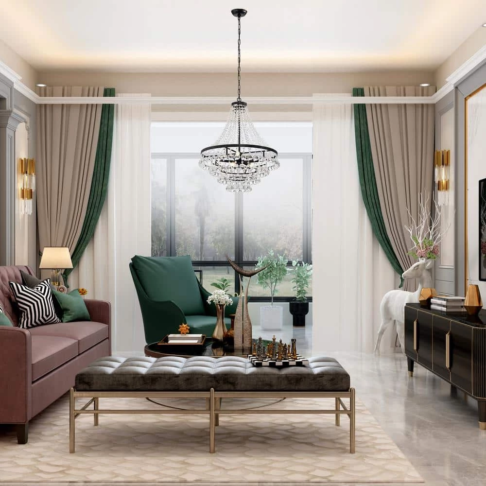 Cheapest β¨ Clarus 7-Light Antique Black Glam Empire Chandelier with Clear Glass Hanging Crystals by Edvivi π― 10 Cheapest β¨ Clarus 7-Light Antique Black Glam Empire Chandelier with Clear Glass Hanging Crystals by Edvivi π― - Image 8