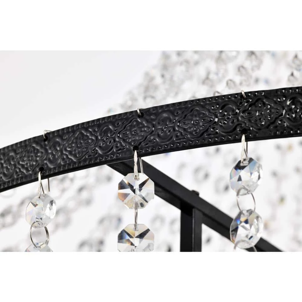 Cheapest β¨ Clarus 7-Light Antique Black Glam Empire Chandelier with Clear Glass Hanging Crystals by Edvivi π― 14 Cheapest β¨ Clarus 7-Light Antique Black Glam Empire Chandelier with Clear Glass Hanging Crystals by Edvivi π― - Image 12