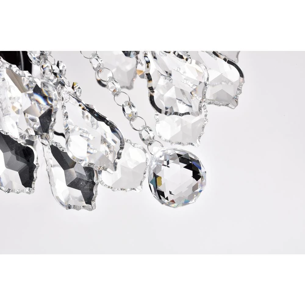 Brand new ๐ Veronica Glam 6-Light Antique Black Candlestick Crystal Chandelier Wrought Iron Ceiling Light Fixture by Edvivi ๐ 6 Brand new ๐ Veronica Glam 6-Light Antique Black Candlestick Crystal Chandelier Wrought Iron Ceiling Light Fixture by Edvivi ๐ - Image 4