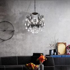 Brand new ๐ Veronica Glam 6-Light Antique Black Candlestick Crystal Chandelier Wrought Iron Ceiling Light Fixture by Edvivi ๐ 22 Brand new ๐ Veronica Glam 6-Light Antique Black Candlestick Crystal Chandelier Wrought Iron Ceiling Light Fixture by Edvivi ๐ -Deals Edvivi || Atlas Store antique black edvivi chandeliers epj5095bk 4f 1000