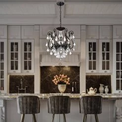 Brand new ๐ Veronica Glam 6-Light Antique Black Candlestick Crystal Chandelier Wrought Iron Ceiling Light Fixture by Edvivi ๐ 21 Brand new ๐ Veronica Glam 6-Light Antique Black Candlestick Crystal Chandelier Wrought Iron Ceiling Light Fixture by Edvivi ๐ -Deals Edvivi || Atlas Store antique black edvivi chandeliers epj5095bk c3 1000