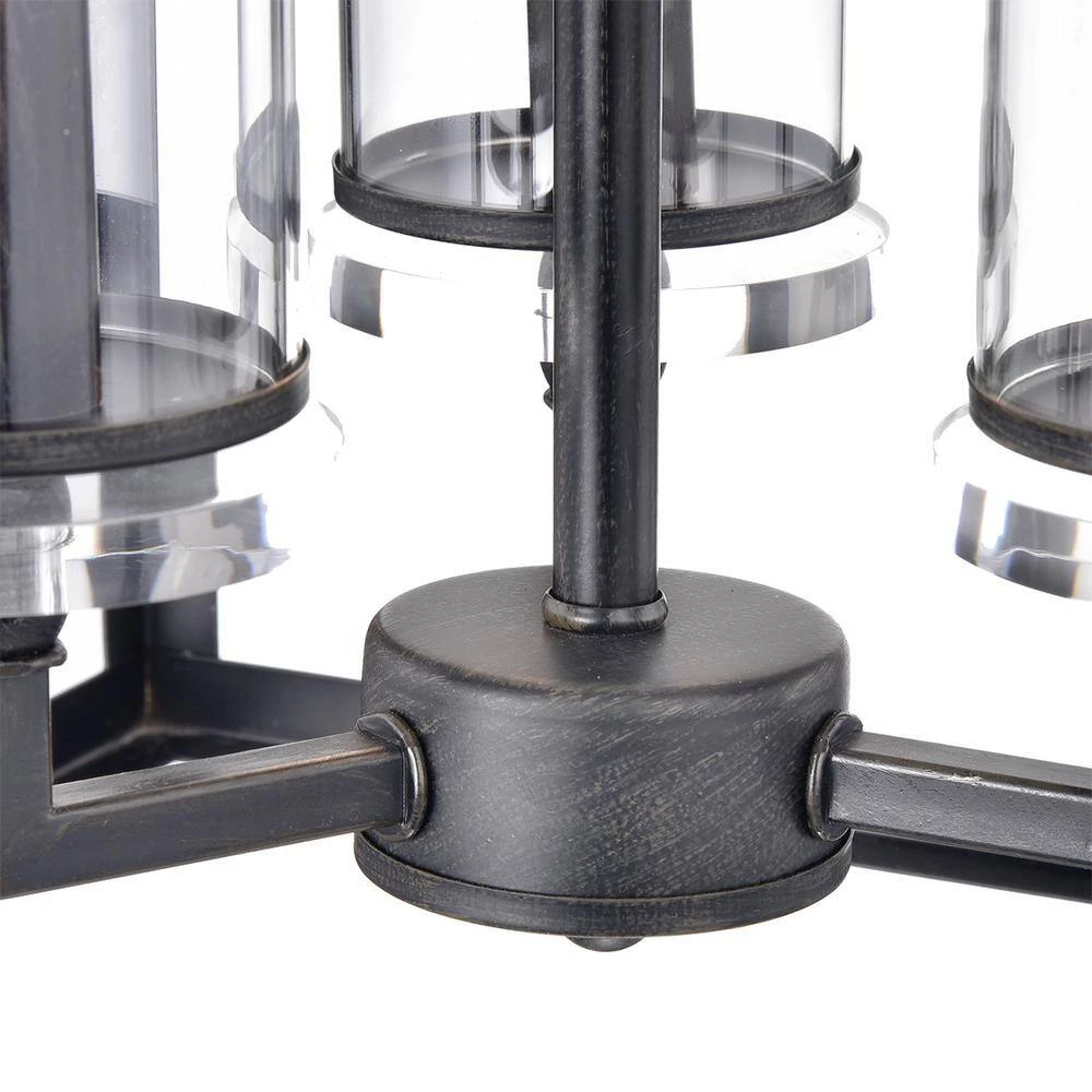 Best Sale ๐ฏ Renzo Traditional 3-Light Antique Black Lantern Pendant with Clear Glass Shades by Edvivi ๐ 12 Best Sale ๐ฏ Renzo Traditional 3-Light Antique Black Lantern Pendant with Clear Glass Shades by Edvivi ๐ - Image 10