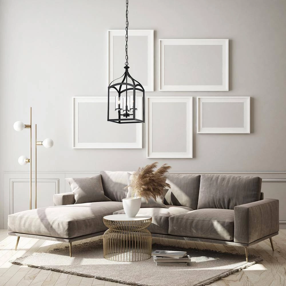 Best Sale ๐ฏ Renzo Traditional 3-Light Antique Black Lantern Pendant with Clear Glass Shades by Edvivi ๐ 10 Best Sale ๐ฏ Renzo Traditional 3-Light Antique Black Lantern Pendant with Clear Glass Shades by Edvivi ๐ - Image 8