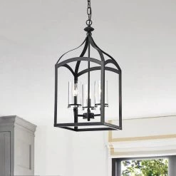 Best Sale ๐ฏ Renzo Traditional 3-Light Antique Black Lantern Pendant with Clear Glass Shades by Edvivi ๐ 16 Best Sale ๐ฏ Renzo Traditional 3-Light Antique Black Lantern Pendant with Clear Glass Shades by Edvivi ๐ -Deals Edvivi || Atlas Store antique black edvivi chandeliers epl117bk e1 1000
