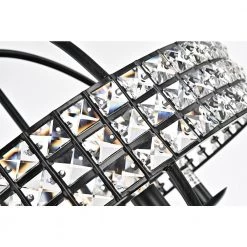 Best reviews of ❤️ Orbit 5-Light Antique Black Globe Cage Glam Chandelier Ceiling Fixture with Crystal Belt by Edvivi 🤩 -Deals Edvivi || Atlas Store antique black edvivi chandeliers epq2015bk 76 1000