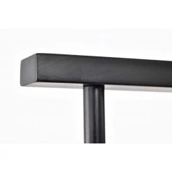 Outlet ❤️ Walden 4-Light Antique Black Industrial Linear Hanging Chandelier for Kitchen with Clear Glass Shades by Edvivi 🔥 -Deals Edvivi || Atlas Store antique black edvivi chandeliers eps1255bk 66 1000