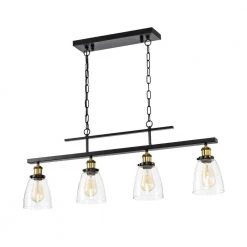Discount ๐ Walden 4-Light Traditional Antique Black Island Chandelier with Glass Shades, Industrial Linear Kitchen Pendant Light by Edvivi ๐ 20 Discount ๐ Walden 4-Light Traditional Antique Black Island Chandelier with Glass Shades, Industrial Linear Kitchen Pendant Light by Edvivi ๐ -Deals Edvivi || Atlas Store antique black edvivi chandeliers eps1345bk 77 1000