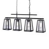 Best reviews of 🥰 Zire Traditional Farmhouse 4-Light Antique Black Linear Island Chandelier with Clear Glass Shades by Edvivi 😍 -Deals Edvivi || Atlas Store antique black edvivi chandeliers eps144bk 64 1000