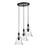 Best reviews of 🌟 Reagan 3-Light Transitional Antique Black Cluster Pendant with Clear Glass Shades by Edvivi ⌛ -Deals Edvivi || Atlas Store antique black edvivi chandeliers epz113bk 64 1000