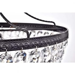 Best reviews of โ Clara 18 in. 3-Light Glam Antique Black Basket Semi-Flush Mount with Crystal Strands by Edvivi ๐ฏ 16 Best reviews of โ Clara 18 in. 3-Light Glam Antique Black Basket Semi-Flush Mount with Crystal Strands by Edvivi ๐ฏ -Deals Edvivi || Atlas Store antique black edvivi flush mount lights esj4255bk 1f 1000