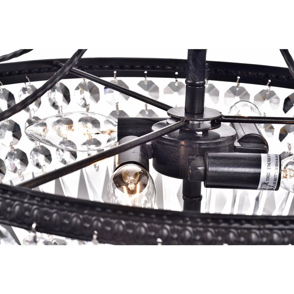 Best reviews of โ Clara 18 in. 3-Light Glam Antique Black Basket Semi-Flush Mount with Crystal Strands by Edvivi ๐ฏ 9 Best reviews of โ Clara 18 in. 3-Light Glam Antique Black Basket Semi-Flush Mount with Crystal Strands by Edvivi ๐ฏ - Image 7