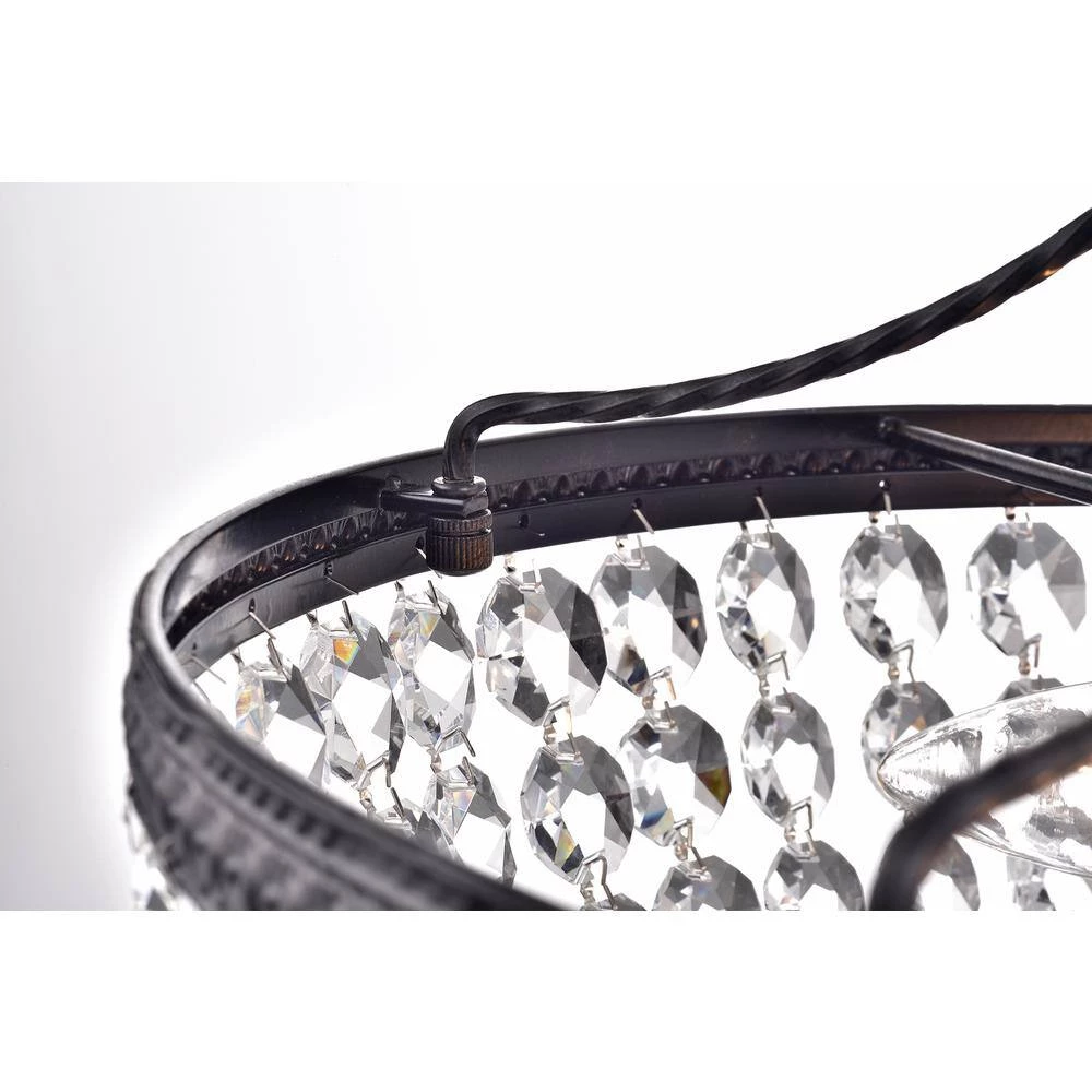Best reviews of โ Clara 18 in. 3-Light Glam Antique Black Basket Semi-Flush Mount with Crystal Strands by Edvivi ๐ฏ 11 Best reviews of โ Clara 18 in. 3-Light Glam Antique Black Basket Semi-Flush Mount with Crystal Strands by Edvivi ๐ฏ - Image 9
