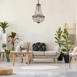 Promo ✔️ Clarus 6-Light Antique Bronze Glam Empire Crystal Chandelier by Edvivi 🎉 -Deals Edvivi || Atlas Store antique bronze edvivi chandeliers epj4013ab 44 1000