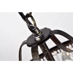 Brand new 🥰 Clarus 6-Light Antique Bronze Glam Chandelier with Hanging Teardrop Crystals by Edvivi 🎉 -Deals Edvivi || Atlas Store antique bronze edvivi chandeliers epj5293ab fa 1000