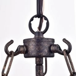 Outlet ✨ Condord 3-Light Traditional Antique Bronze Finish Bell Jar Lantern Pendant with Clear Glass Shade by Edvivi ✨ -Deals Edvivi || Atlas Store antique bronze edvivi chandeliers epz100sgb 44 1000