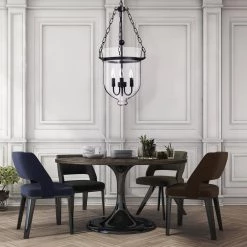 Cheap โ Condord 3-Light 13 in. Traditional Antique Bronze Finish Bell Jar Lantern Pendant with Clear Glass Shade by Edvivi ๐ 16 Cheap โ Condord 3-Light 13 in. Traditional Antique Bronze Finish Bell Jar Lantern Pendant with Clear Glass Shade by Edvivi ๐ -Deals Edvivi || Atlas Store antique bronze edvivi chandeliers epz1029ab 1f 1000