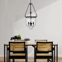 Cheap โ Condord 3-Light 13 in. Traditional Antique Bronze Finish Bell Jar Lantern Pendant with Clear Glass Shade by Edvivi ๐ 15 Cheap โ Condord 3-Light 13 in. Traditional Antique Bronze Finish Bell Jar Lantern Pendant with Clear Glass Shade by Edvivi ๐ -Deals Edvivi || Atlas Store antique bronze edvivi chandeliers epz1029ab 4f 1000