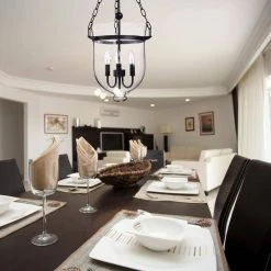 Cheap โ Condord 3-Light 13 in. Traditional Antique Bronze Finish Bell Jar Lantern Pendant with Clear Glass Shade by Edvivi ๐ 14 Cheap โ Condord 3-Light 13 in. Traditional Antique Bronze Finish Bell Jar Lantern Pendant with Clear Glass Shade by Edvivi ๐ -Deals Edvivi || Atlas Store antique bronze edvivi chandeliers epz1029ab c3 1000