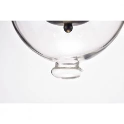 Deals ✔️ Concord 11 in. 3-Light Traditional Antique Bronze Semi-Flush Mount with Clear Glass Shade by Edvivi ✨ -Deals Edvivi || Atlas Store antique bronze edvivi flush mount lights esz1033ab 44 1000