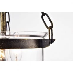 Deals ✔️ Concord 11 in. 3-Light Traditional Antique Bronze Semi-Flush Mount with Clear Glass Shade by Edvivi ✨ -Deals Edvivi || Atlas Store antique bronze edvivi flush mount lights esz1033ab fa 1000