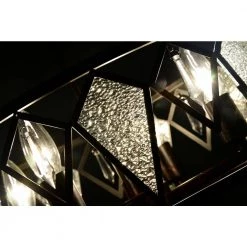 Best deal ⌛ Imperium Mid-Century Modern 4-Light Antique Copper Dual Set-Up Chandelier with Ice Glass and Crystals by Edvivi 👏 -Deals Edvivi || Atlas Store antique copper edvivi chandeliers edg8199ac 66 1000