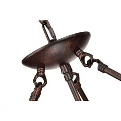 Best deal ⌛ Imperium Mid-Century Modern 4-Light Antique Copper Dual Set-Up Chandelier with Ice Glass and Crystals by Edvivi 👏 -Deals Edvivi || Atlas Store antique copper edvivi chandeliers edg8199ac fa 1000