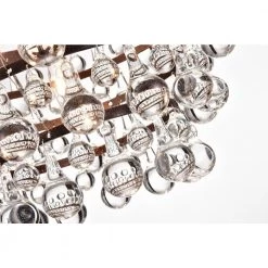 Wholesale 🥰 Clarus 5-Light Antique Copper 4-Tier Glam Chandelier with Clear Glass Hanging Crystals by Edvivi 👏 -Deals Edvivi || Atlas Store antique copper edvivi chandeliers epj4239ac 76 1000