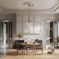 Wholesale 🥰 Clarus 5-Light Antique Copper 4-Tier Glam Chandelier with Clear Glass Hanging Crystals by Edvivi 👏 -Deals Edvivi || Atlas Store antique copper edvivi chandeliers epj4239ac c3 1000