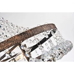 Best Pirce ⌛ Clarus 7-Light Antique Copper Glam Empire Chandelier with Clear Glass Hanging Crystals by Edvivi ⭐ -Deals Edvivi || Atlas Store antique copper edvivi chandeliers epj4519ac 40 1000