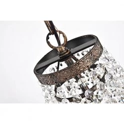 Best Pirce ⌛ Clarus 7-Light Antique Copper Glam Empire Chandelier with Clear Glass Hanging Crystals by Edvivi ⭐ -Deals Edvivi || Atlas Store antique copper edvivi chandeliers epj4519ac a0 1000