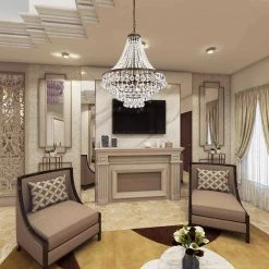 Best Pirce ⌛ Clarus 7-Light Antique Copper Glam Empire Chandelier with Clear Glass Hanging Crystals by Edvivi ⭐ -Deals Edvivi || Atlas Store antique copper edvivi chandeliers epj4519ac c3 1000