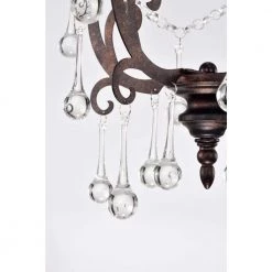 Wholesale 🔔 Amorette 1-Light Glam Antique Copper Mini Pendant with Raindrop Crystals by Edvivi 👍 -Deals Edvivi || Atlas Store antique copper edvivi pendant lights epj5319ac 44 1000