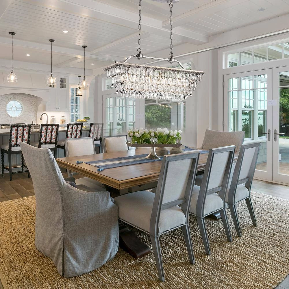 Buy ๐ฅ Chiara 4-Light Antique Silver Rectangular Glam Chandelier with Clear Glass Hanging Teardrop Crystals by Edvivi ๐ฅ 11 Buy ๐ฅ Chiara 4-Light Antique Silver Rectangular Glam Chandelier with Clear Glass Hanging Teardrop Crystals by Edvivi ๐ฅ - Image 9