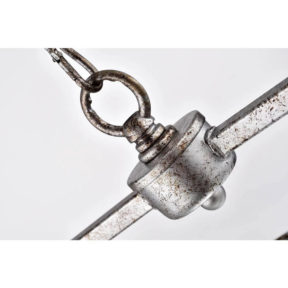 Coupon ๐ Chiara 6-Light Antique Silver Rectangular Glam Chandelier with Clear Glass Hanging Teardrop Crystals by Edvivi โ๏ธ 5 Coupon ๐ Chiara 6-Light Antique Silver Rectangular Glam Chandelier with Clear Glass Hanging Teardrop Crystals by Edvivi โ๏ธ - Image 3