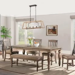 Best deal 🔥 Penelope French Country 5-Light Antique White and Rust Iron Farmhouse Linear Island Hanging Chandelier for Kitchen by Edvivi 🥰 -Deals Edvivi || Atlas Store antique white and rust edvivi chandeliers epd3556wh 31 1000
