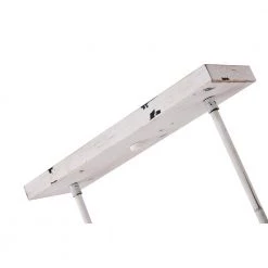 Brand new 👍 Rita 4-Light French Country Antique White Finish Lantern Linear Island Chandelier for Kitchen by Edvivi 🤩 -Deals Edvivi || Atlas Store antique white edvivi chandeliers epd120wh 66 1000