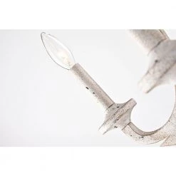 Best reviews of 🤩 Hartsville 5-Light Antique White Farmhouse Distressed Candle Style Chandelier by Edvivi 🔥 -Deals Edvivi || Atlas Store antique white edvivi chandeliers epj5866wh 44 1000