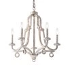 Best reviews of 🤩 Hartsville 5-Light Antique White Farmhouse Distressed Candle Style Chandelier by Edvivi 🔥 -Deals Edvivi || Atlas Store antique white edvivi chandeliers epj5866wh 64 1000