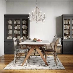 Best reviews of 🤩 Hartsville 5-Light Antique White Farmhouse Distressed Candle Style Chandelier by Edvivi 🔥 -Deals Edvivi || Atlas Store antique white edvivi chandeliers epj5866wh c3 1000