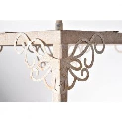 Top 10 😀 Penelope French Country 4-Light Antique White Finish Farmhouse Lantern Pendant with Filigree Accents by Edvivi 🥰 -Deals Edvivi || Atlas Store antique white edvivi chandeliers epl139wh 44 1000