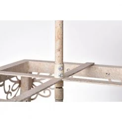 Top 10 😀 Penelope French Country 4-Light Antique White Finish Farmhouse Lantern Pendant with Filigree Accents by Edvivi 🥰 -Deals Edvivi || Atlas Store antique white edvivi chandeliers epl139wh 66 1000