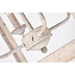 Deals 🔔 Rita 4-Light Rustic Antique White Farmhouse Lantern Chandelier by Edvivi ✨ -Deals Edvivi || Atlas Store antique white edvivi chandeliers epl1496wh 76 1000