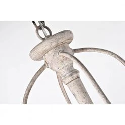 Deals 🔔 Rita 4-Light Rustic Antique White Farmhouse Lantern Chandelier by Edvivi ✨ -Deals Edvivi || Atlas Store antique white edvivi chandeliers epl1496wh fa 1000