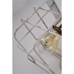 Brand new π Gulliver 3-Light Antique White Wood French Country Farmhouse Caged Vanity by Edvivi π 20 Brand new π Gulliver 3-Light Antique White Wood French Country Farmhouse Caged Vanity by Edvivi π -Deals Edvivi || Atlas Store antique white edvivi vanity lighting ew121wh 1d 1000