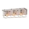 Brand new 🛒 Gulliver 3-Light Antique White Wood French Country Farmhouse Caged Vanity by Edvivi 👍 -Deals Edvivi || Atlas Store antique white edvivi vanity lighting ew121wh 64 1000